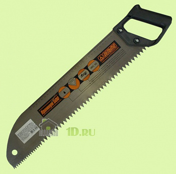 Ножовка по дереву измерительная шкала, покрытие с низким трением "Дельта", 500 мм (5/1), Хозлэнд