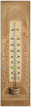 Термометр для бани дерево 104х370 мм ТС №3 651